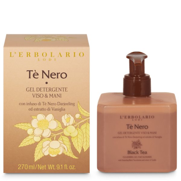 画像1: L'ERBOLARIO TE NERO ブラックティー　ハンド・フェイスウォッシュ　500ml  (1)