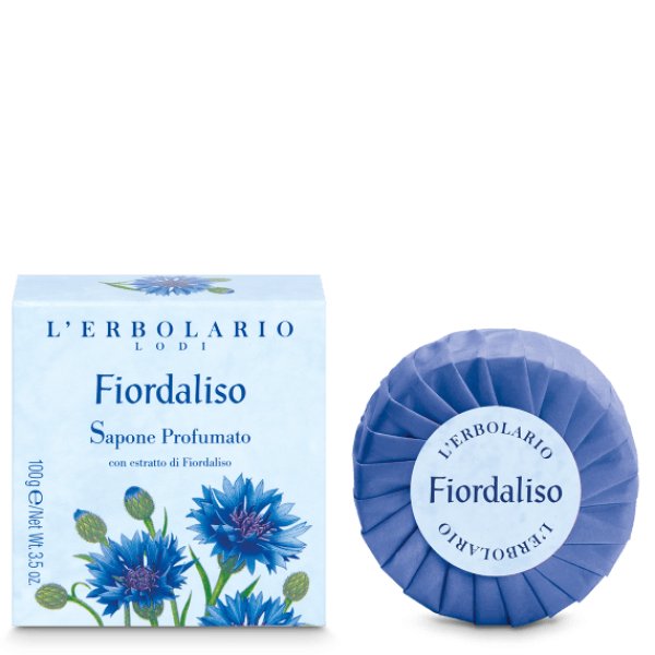 画像1: L’ERBOLARIO Fiordaliso コーンフラワー　ソープ　100g  (1)