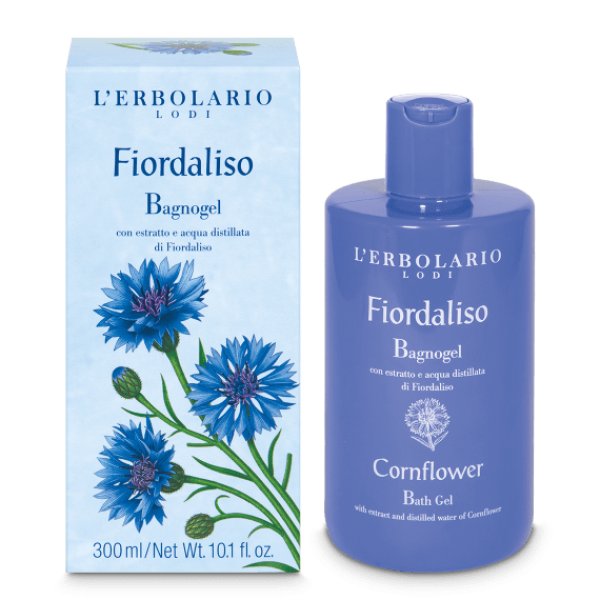 画像1: L’ERBOLARIO Fiordaliso コーンフラワー　ボディウォッシュ　300ml  (1)